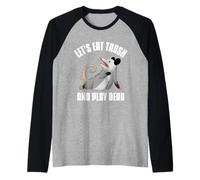 Let's Eat Trash And Play Dead Opossum Maglia con Maniche Raglan