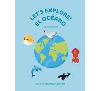 Let's explore! El océano: Colouring book