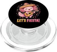Let's Fiesta! Adorabile Axolotl Mariachi Cinco De Mayo PopSockets PopGrip per MagSafe