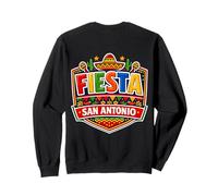 Lets Fiesta San Antonio Texas Cinco De Mayo Squadra ispanica Felpa