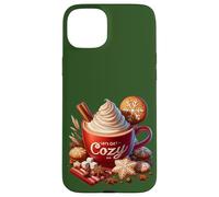 Lets Get Cozy Christmas Mug For Xmas Women Cute Hot Cocoa Custodia per iPhone 15 Plus