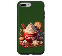 Lets Get Cozy Christmas Mug For Xmas Women Cute Hot Cocoa Custodia per iPhone 7 Plus/8 Plus