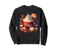 Lets Get Cozy Christmas Mug for Xmas Women Cute Hot Cocoa Felpa
