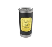 Let's Get Liminale Vuoto Corridoio Weirdcore Dreamcore Bicchiere termico in acciaio inox doppia parete