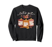 Let's Get Lit Funny Fall Candele profumate alla Zucca e spezie Felpa