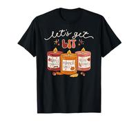 Let's Get Lit Funny Fall Candele profumate alla Zucca e spezie Maglietta