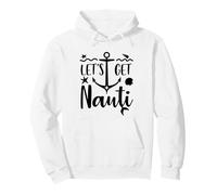 Let's Get Nauti Bachelorette Bride Last Sail Before The Veil Felpa con Cappuccio