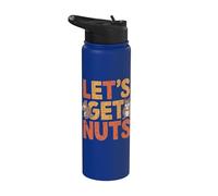 Lets Get Nuts Scoiattolo divertente Stainless Steel Insulated Water Bottle