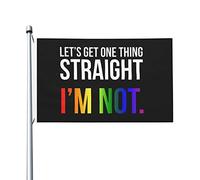 Let'S Get One Thing Straight I'M Not Bandiera Durevole Flag Resistente Alle Intemperie Bandiere Per Cortile Festival Balcone 90X150Cm