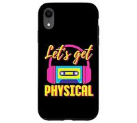 Let's Get Physical 80s Costume Party Halloween Retro Allenamento Custodia per iPhone XR
