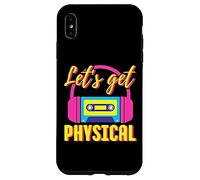 Let's Get Physical 80s Costume Party Halloween Retro Allenamento Custodia per iPhone XS Max