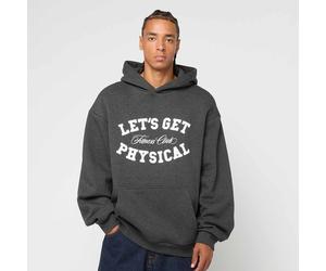 Let's Get Physical Fluffy Hoody grigio XS