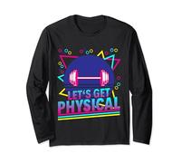 Lets Get Physical, palestra fitness anni '80 Maglia a Manica