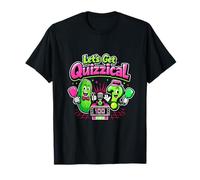 Let's Get Quizzical Pickleball Retro Sport Graphic Maglietta