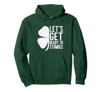 Let's Get Ready To Stumble Camicia Uomo Donna St Patricks Day Felpa con Cappuccio