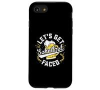 Let's Get Schnitzel Faced Oktoberfest Tedesco Divertente Custodia per iPhone SE (2020) / 7 / 8