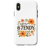 Let's get Sendy 67 Six Seven 7endy 6 7endy 67 Meme Funny 6 7 Custodia per iPhone X/XS