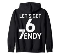 Let's Get Sendy 67 Six Seven 7endy 6 7endy 67 Meme Funny 6 7 Felpa con Cappuccio