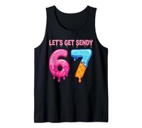 Let's Get Sendy 67 Six Seven Ice Cream 67 Meme Funny 6 7 Canotta