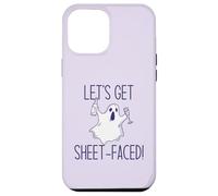 Let's Get Sheet Faced! Divertente Halloween Bere Ghost Meme Custodia per iPhone 12 Pro Max