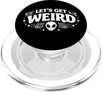 Let's Get Weird Quirky Personality Mindset Dichiarazione PopSockets PopGrip per MagSafe