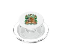 Let's Get Wild Safari Animali Jungle Adventure Graphic PopSockets PopGrip per MagSafe