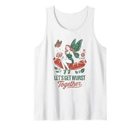 Let's Get Wurst Together Divertente Salsiccia Fata Oktoberfest Canotta