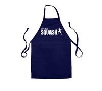 Let's Giocare Squash - Unisex Bambini Grembiule - Giocatore Racchetta Tribunale