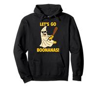 Let's Go Bananas Halloween Costume Banana Baseball Bambini Ragazzi Felpa con Cappuccio