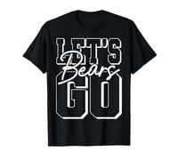 Let's Go Bears Back to School Spirit Maglietta