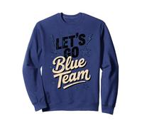 Let's Go Blue Team Summer Camp Field Day Torneo Francia Felpa