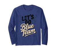 Let's Go Blue Team Summer Camp Field Day Torneo Francia Maglia a Manica
