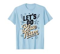 Let's Go Blue Team Summer Camp Field Day Torneo Francia Maglietta