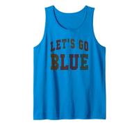 Let's Go Blue Team War Game School Spirit W oot Camp Canotta