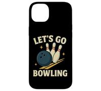 Let's Go Bowling, divertente design sportivo retrò Custodia per iPhone 14 Plus