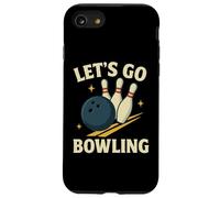 Let's Go Bowling, divertente design sportivo retrò Custodia per iPhone SE (2020) / 7/8