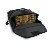 Let's GO By G.O. srl - Borsa termica porta pizze - misura 48x48x21 cm - capienza massima 6 pizze - La borsa si chiude in modo ermetico con tre comodi strappi frontali -