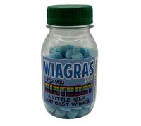 LET'S GO BY G.O. SRL LSG - Joke game. WIAGRAS Joke Sugar Pills. Personalized label writing. (FOR YOUR BIRTHDAY)