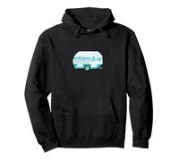Let's Go Camping Uomini Donne Bambini Felpa con Cappuccio