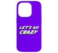 Let's Go Crazy | 1980 canzone anni '90 Music Purple One Custodia per iPhone 14 Pro
