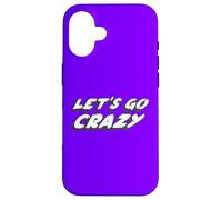 Let's Go Crazy | 1980 canzone anni '90 Music Purple One Custodia per iPhone 16