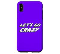 Let's Go Crazy | 1980 canzone anni '90 Music Purple One Custodia per iPhone XS Max