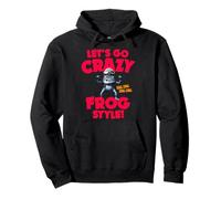 Let's Go Crazy Frog Style! Anello DING DING DING Felpa con Cappuccio