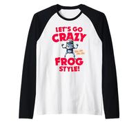Let's Go Crazy Frog Style! Anello DING DING DING Maglia con Maniche Raglan