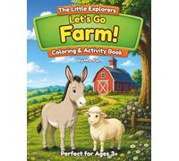 Let's Go Farm!: Coloring & Activity Book