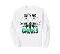 Let's Go Ghouls - Costume da Fantasma per Halloween Felpa