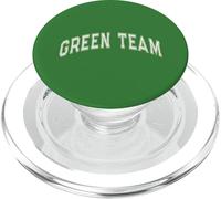 Let's Go GREEN TEAM Field Day Kid Summer Camp War Game Game Cheer PopSockets PopGrip per MagSafe