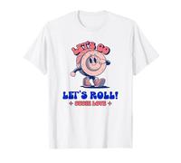 Let's Go Let's Roll Sushi Love (Grafica Divertente) Maglietta