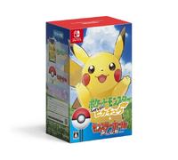 Let's Go Pikachu Pokemon Videogioco Pokeball Plus Pack Nintendo Switch Giappo...