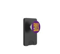 Let's Go Purple & Gold Team Colori preferiti Vintage Game Day PopSockets PopWallet per MagSafe